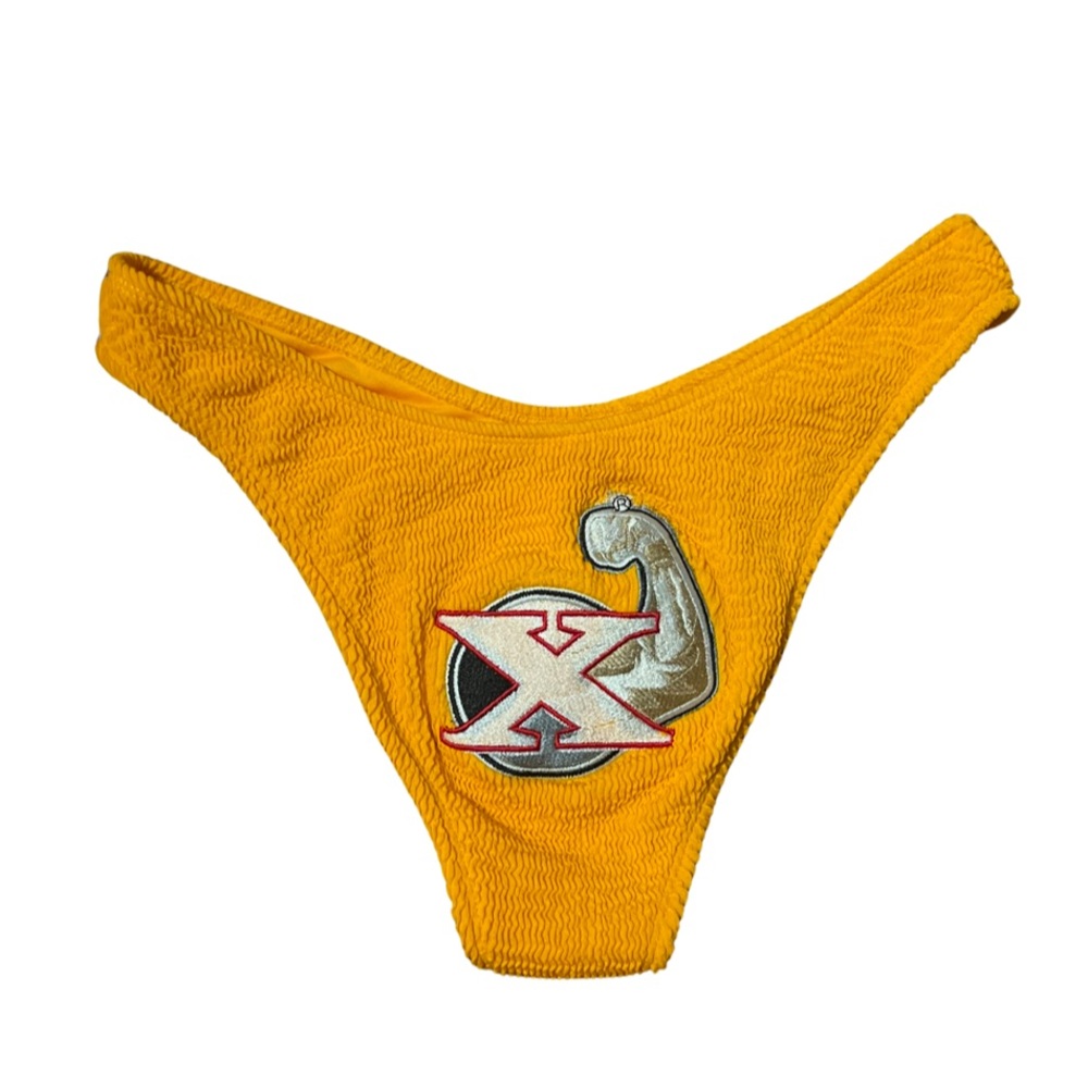 Ruched Look Bikini Bottoms